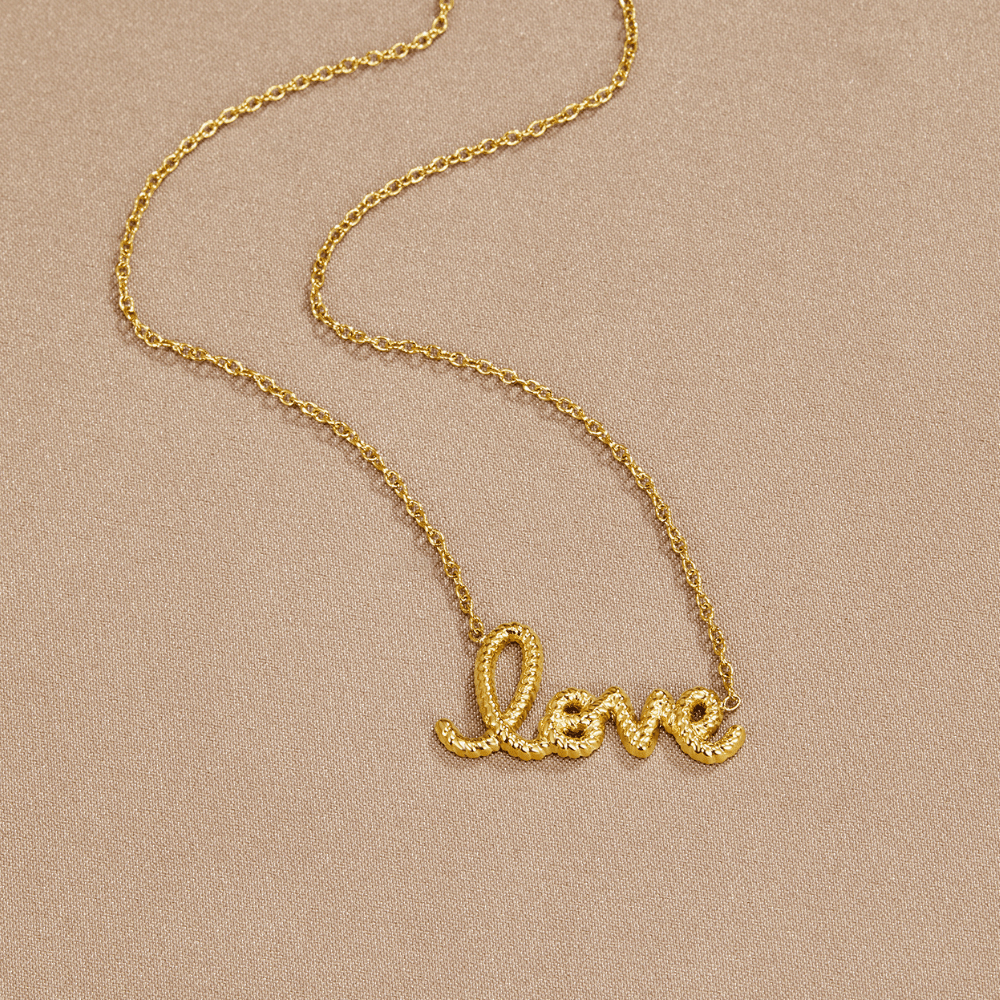 Liebe Pendant Halskette Alma