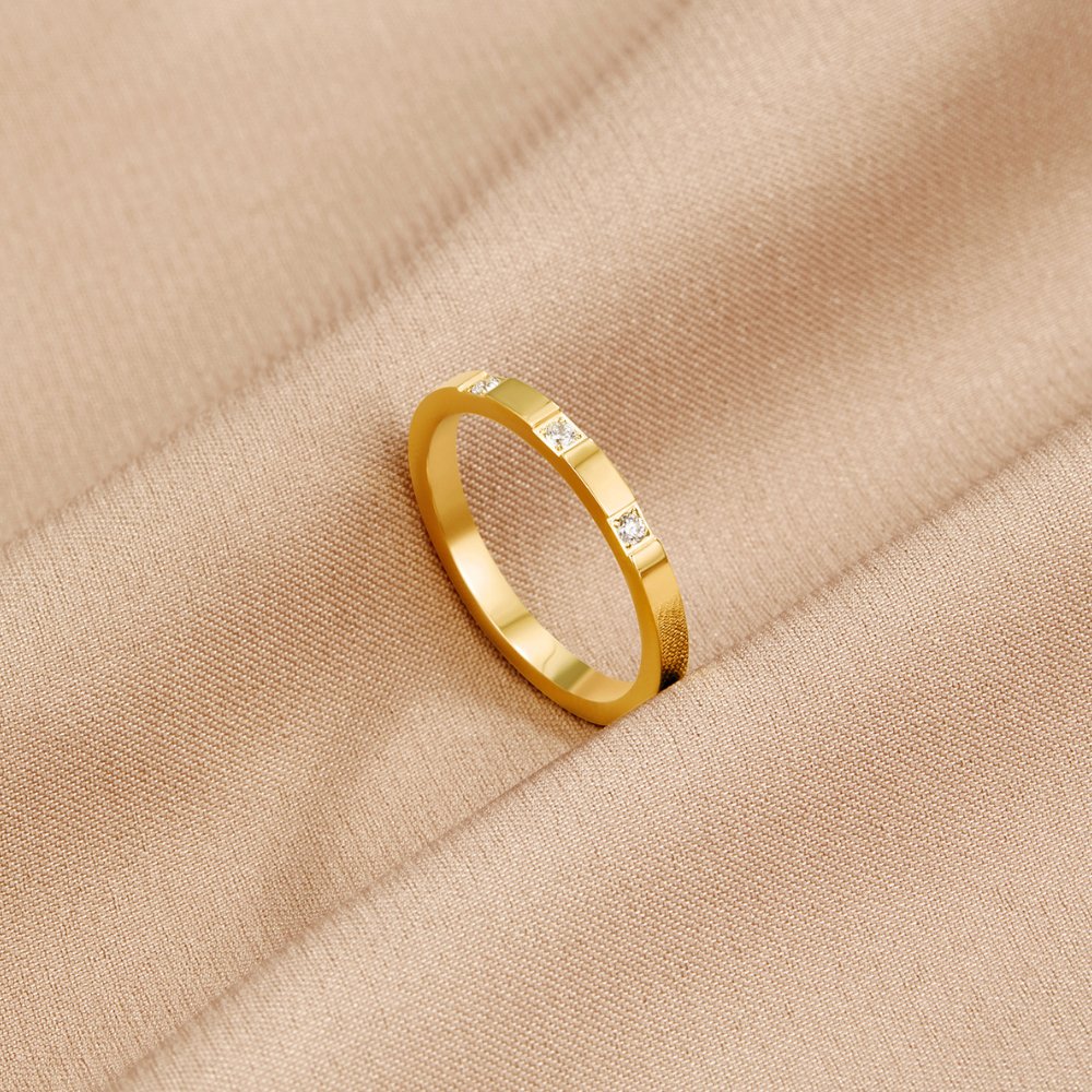 Lucia Kristall Ring Alma