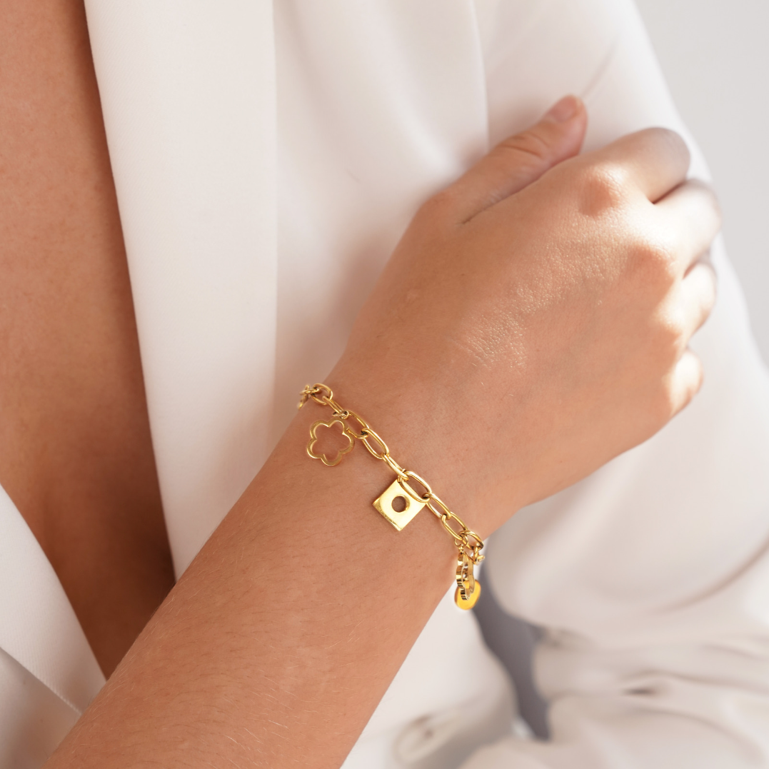 Lucky Daisy AnhäNger Armband Alma