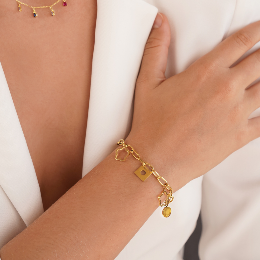 Lucky Daisy AnhäNger Armband Alma