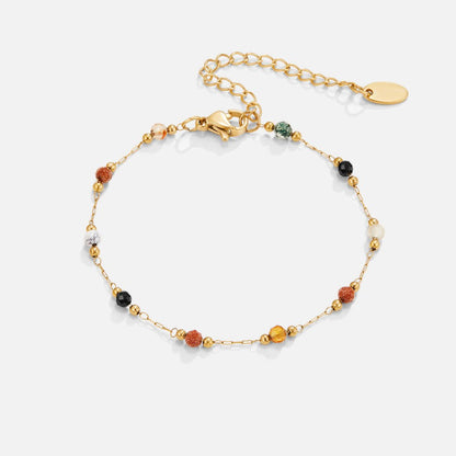 Lulu Perlen Stein Armband Alma