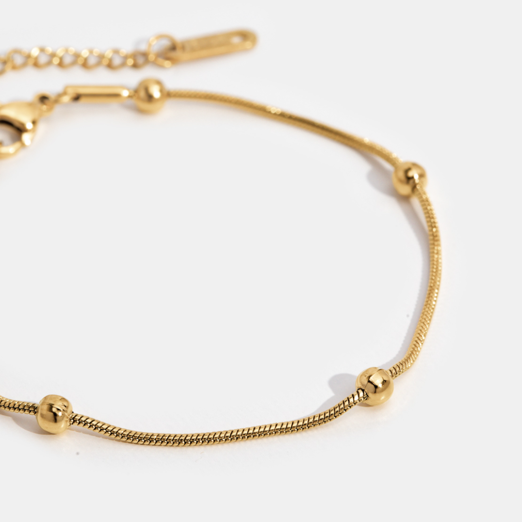 Luna Gold Perlenarmband Alma