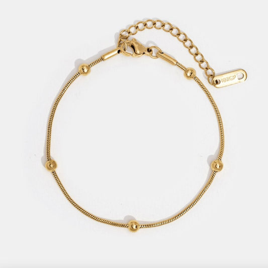 Luna Gold Perlenarmband Alma