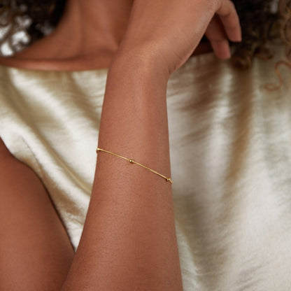 Luna Gold Perlenarmband Alma