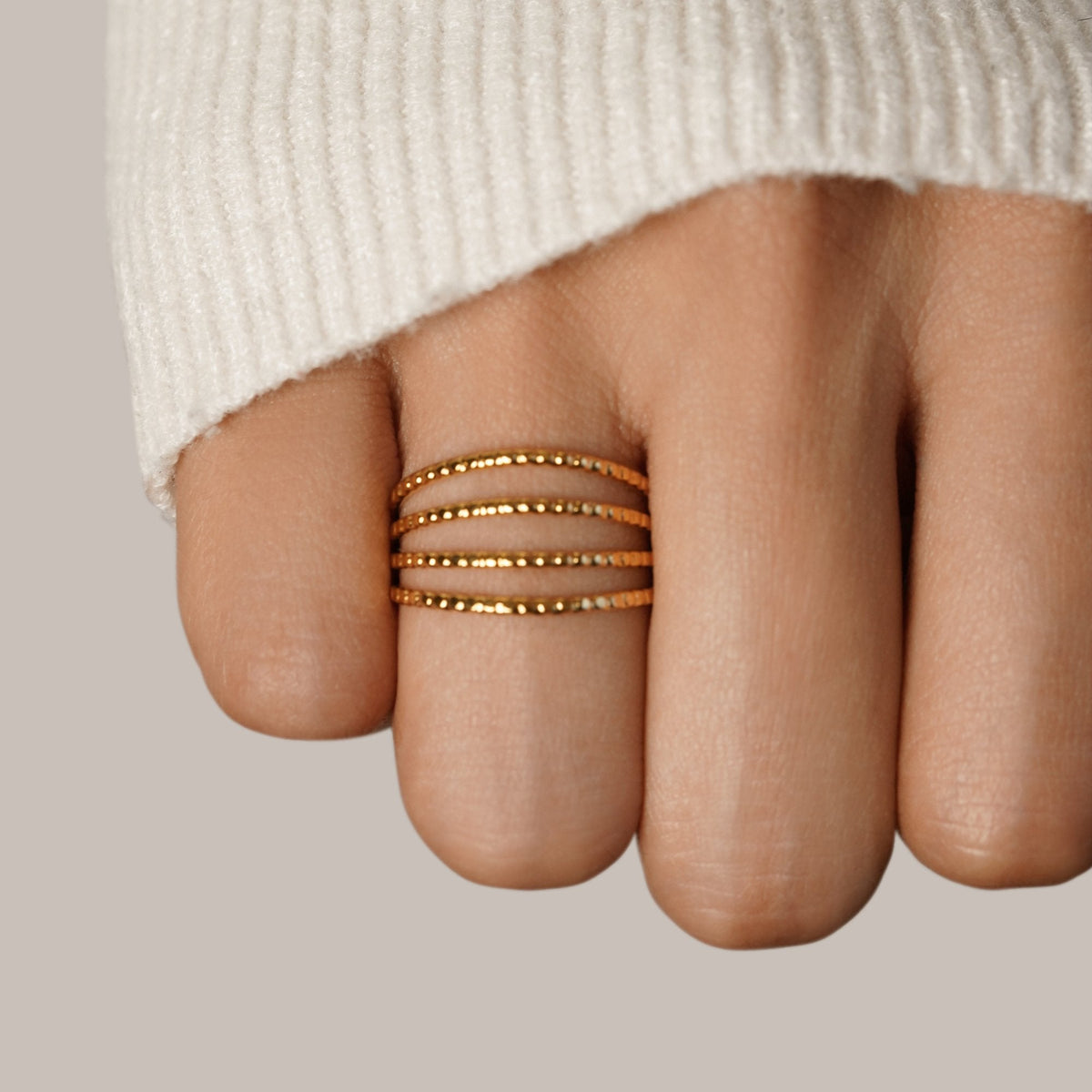 Madison 18K Mehrlagige Ring Alma