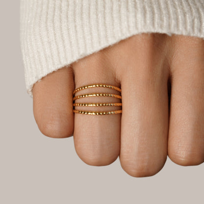 Madison 18K Mehrlagige Ring Alma