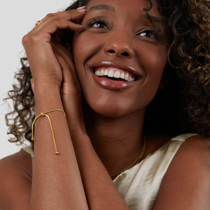Madison Gold Ketten Armband Alma