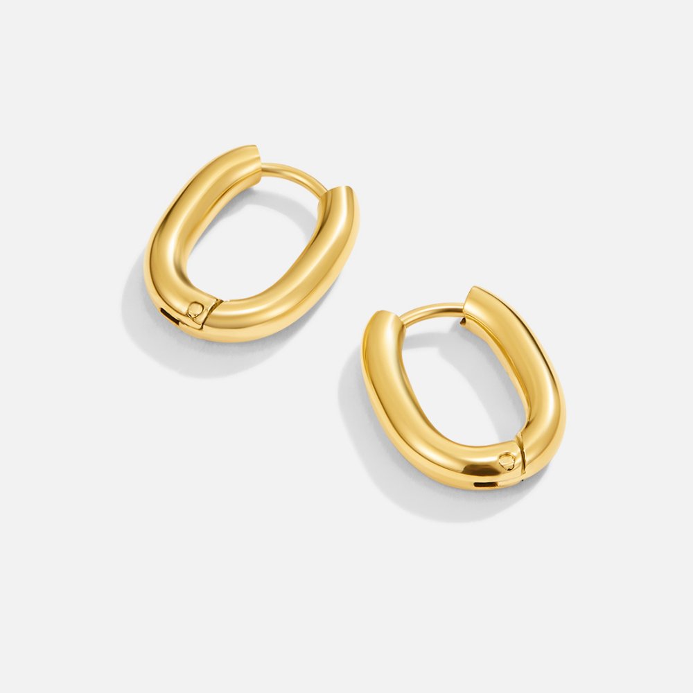 Madison Gold Creolen Ohrringe Alma