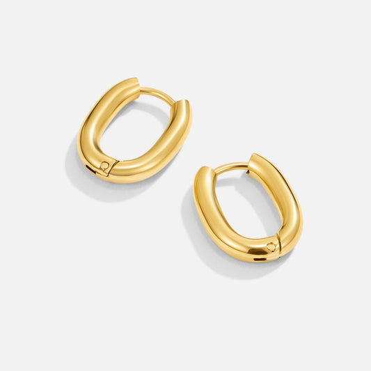 Madison Gold Creolen Ohrringe Alma