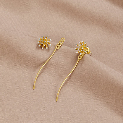 Make A Wish Dandelion 18K Goldohrringe Alma