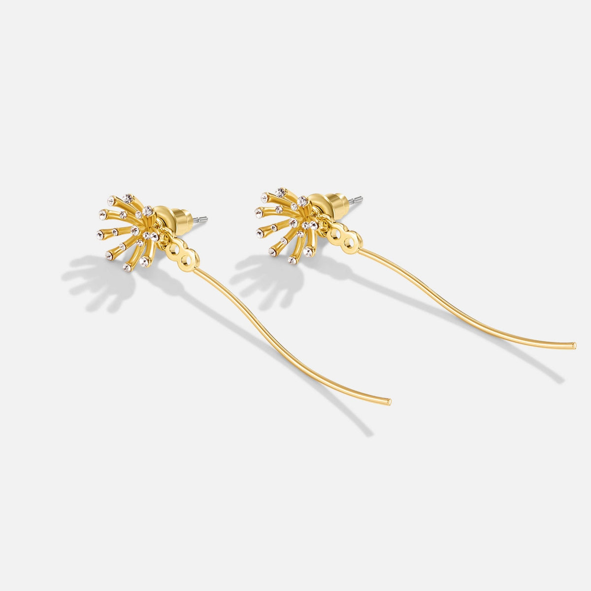 Make A Wish Dandelion 18K Goldohrringe Alma