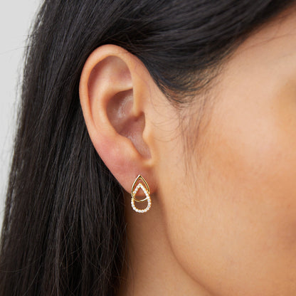 Mara Teardrop Glieder Ohrringe Alma