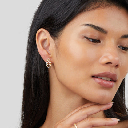 Mara Teardrop Glieder Ohrringe Alma