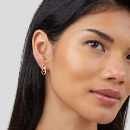 Mara Teardrop Glieder Ohrringe Alma