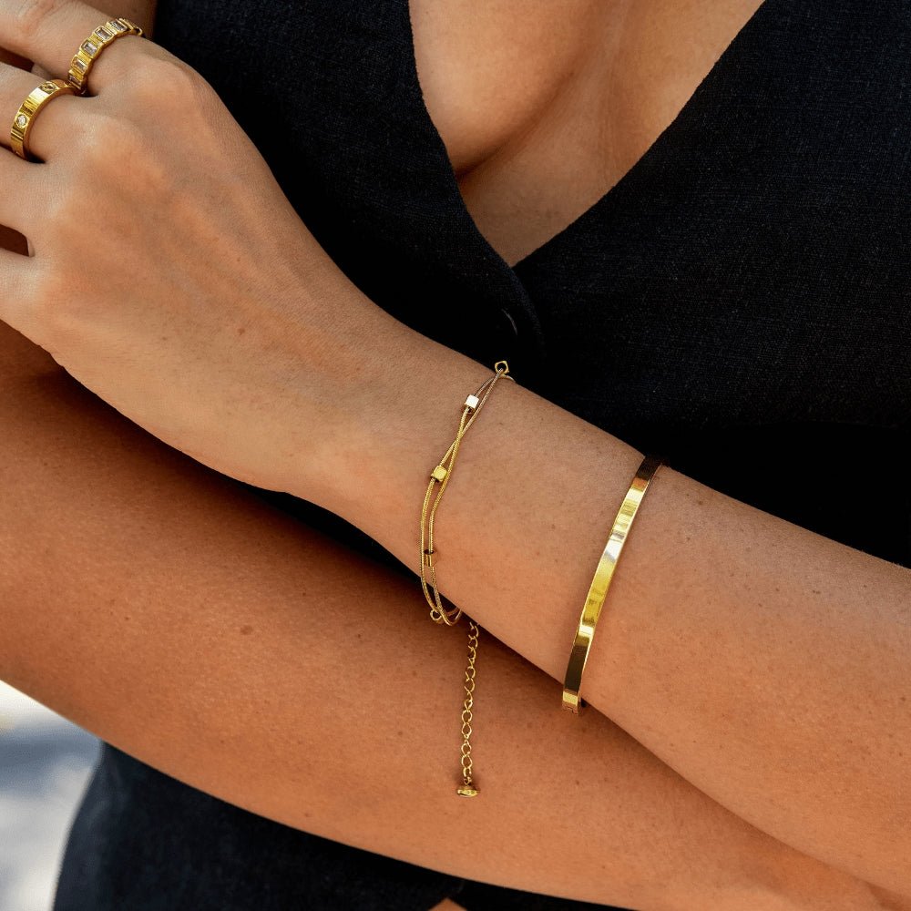 Mia Mehrlagige Cube Armband Alma