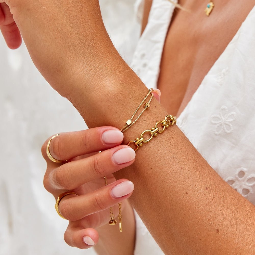 Mia Mehrlagige Cube Armband Alma