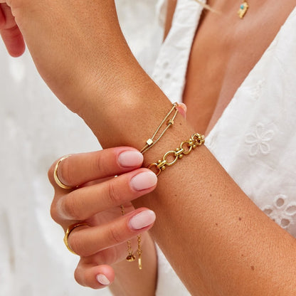 Mia Mehrlagige Cube Armband Alma