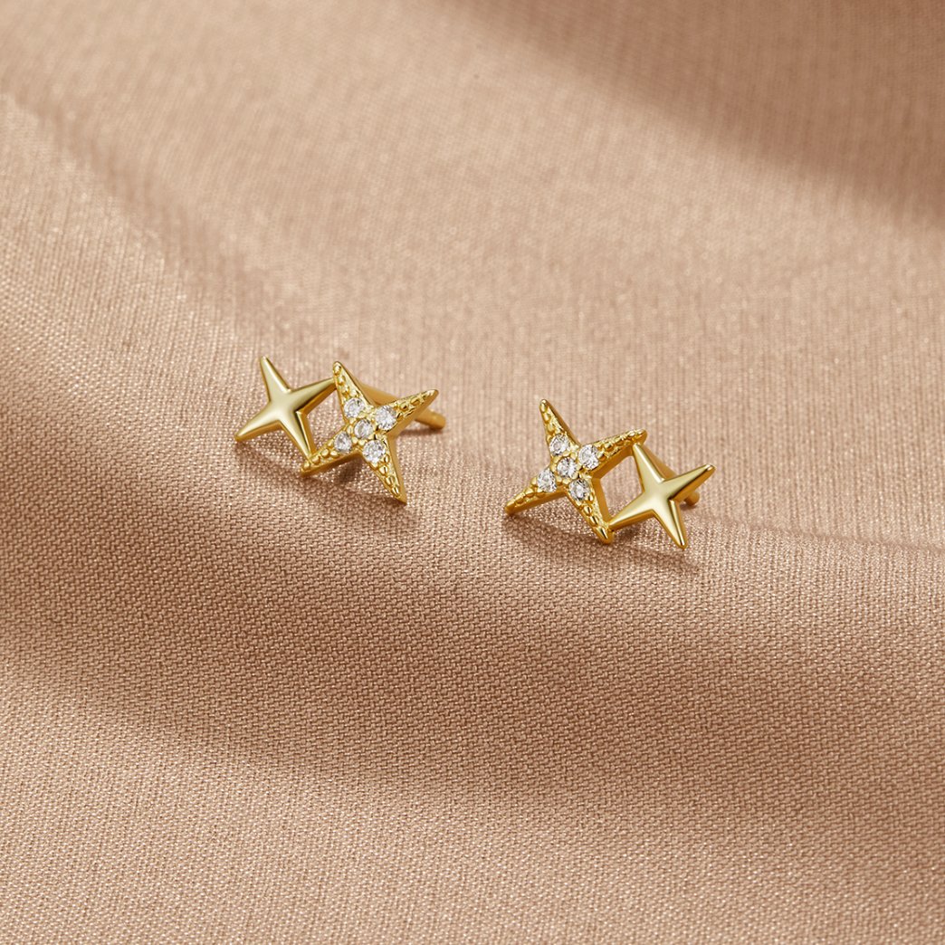 Midnight Magic Studs Ohrringe Alma