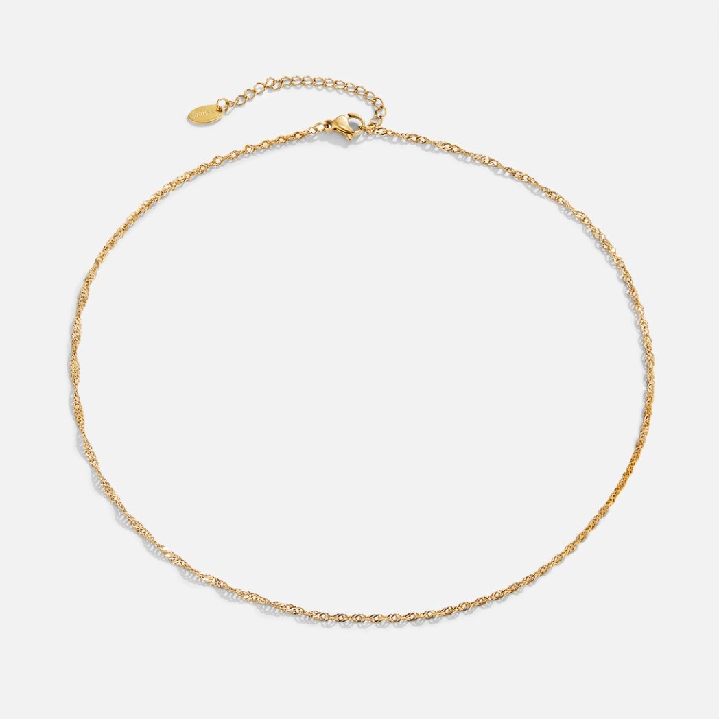 Mila Twist Gold Ketten Halskette Alma