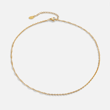 Mila Twist Gold Ketten Halskette Alma