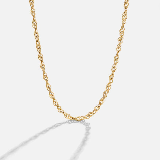 Mila Twist Gold Ketten Halskette Alma
