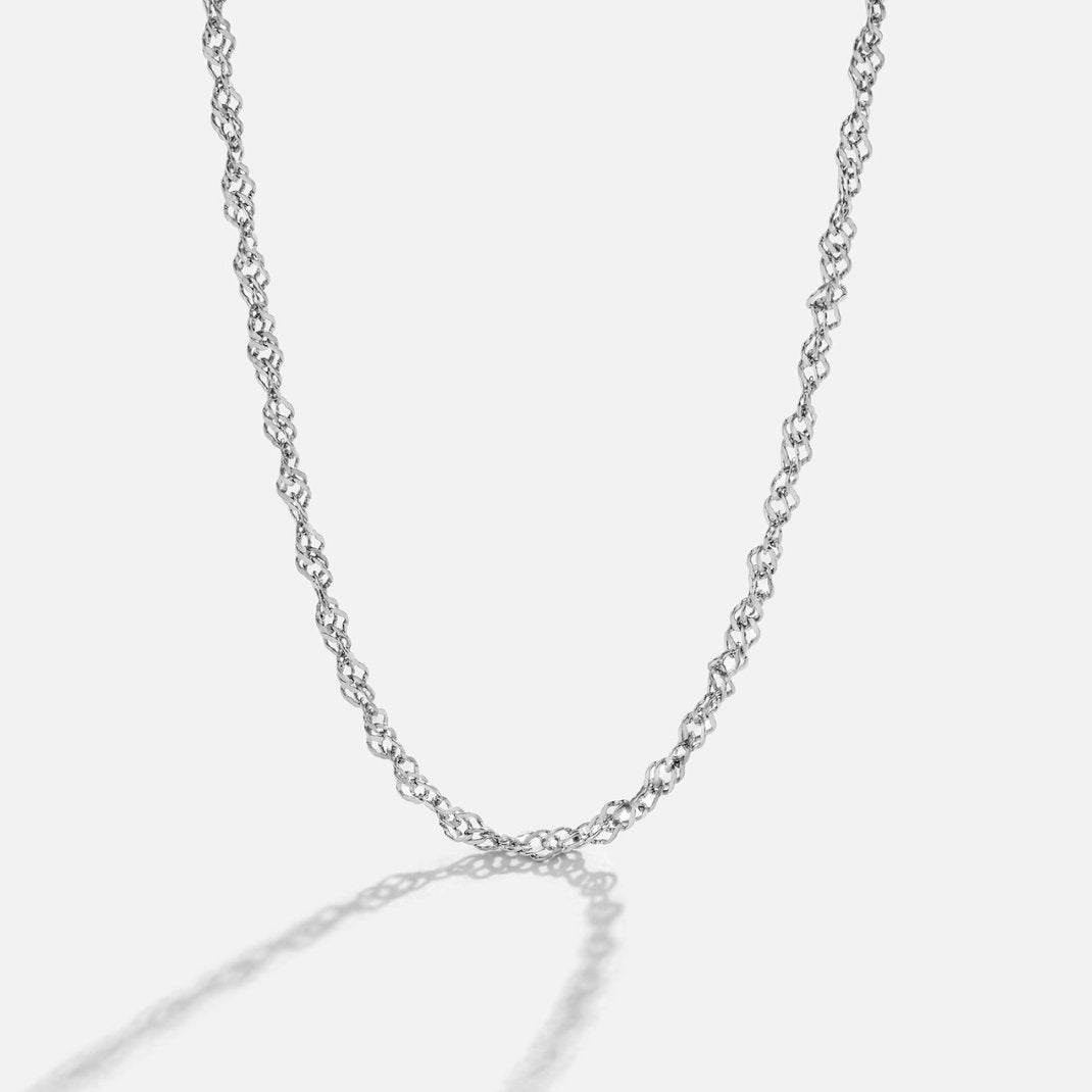 Mila Twist Silber Ketten Halskette Alma
