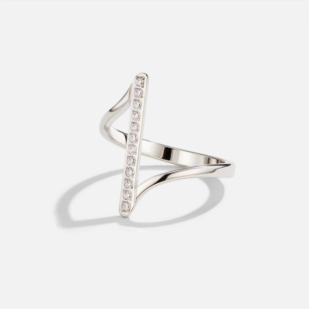 Mila Gedreht Silber Ring Alma