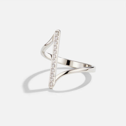 Mila Gedreht Silber Ring Alma