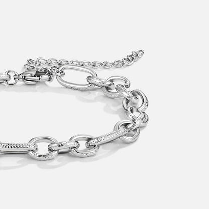 Miriam Chunky Silber Armband Alma