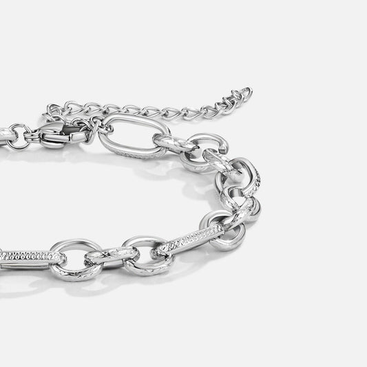 Miriam Chunky Silber Armband Alma