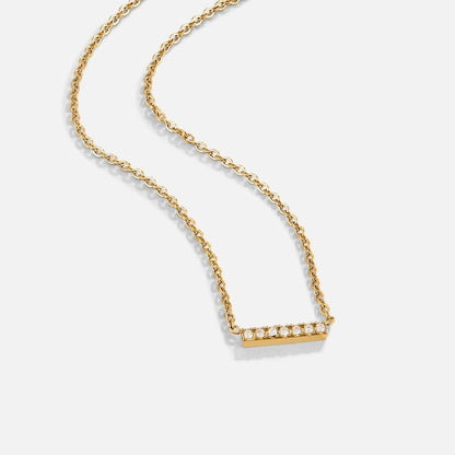 Missy Kristall Bar Pendant Halskette Alma
