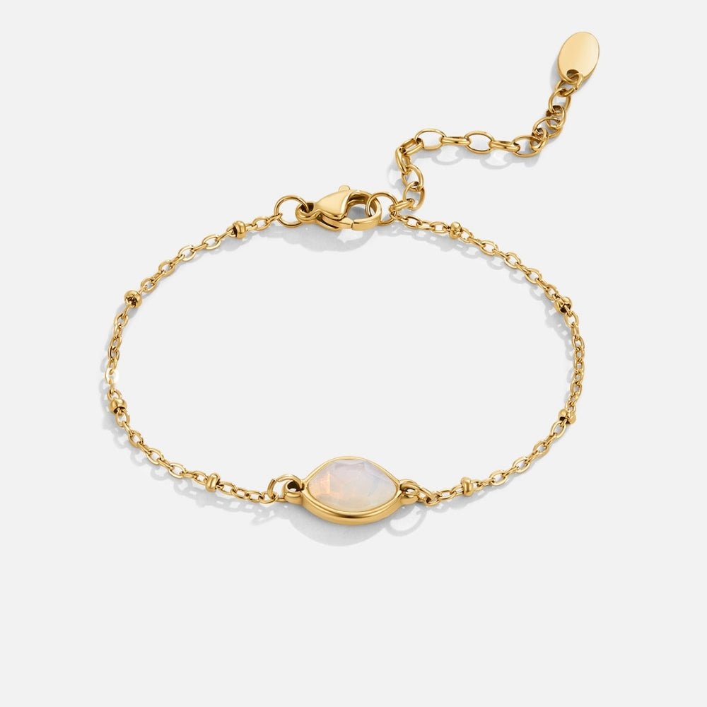 Mondstein AnhäNger Armband Alma