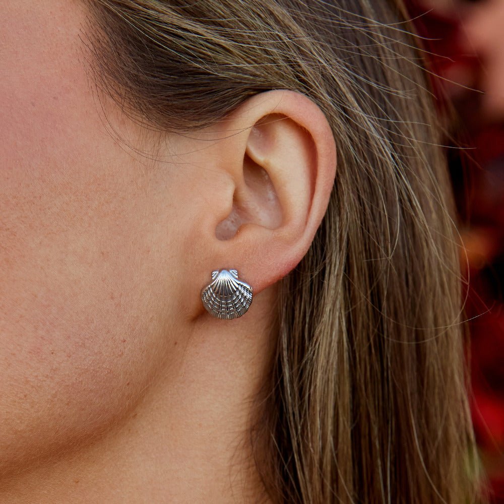Naia Shell & Starfish Silber Ohrringe Alma