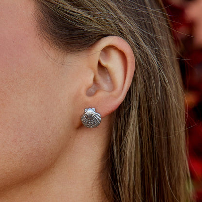 Naia Shell & Starfish Silber Ohrringe Alma