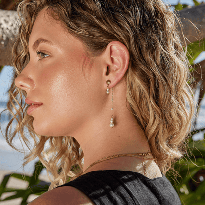 Neesa Perlen Tassel Ohrringe Alma