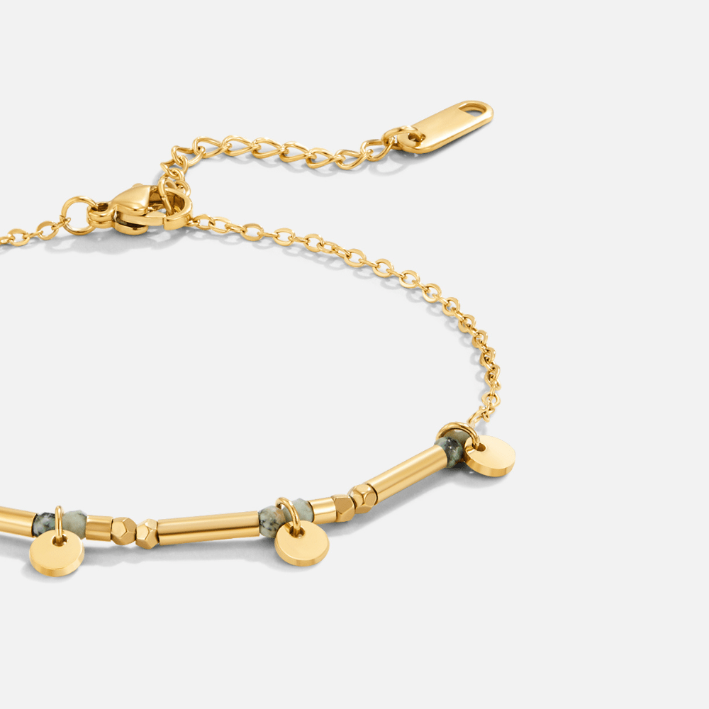 Neri Gold Disc Armband Alma