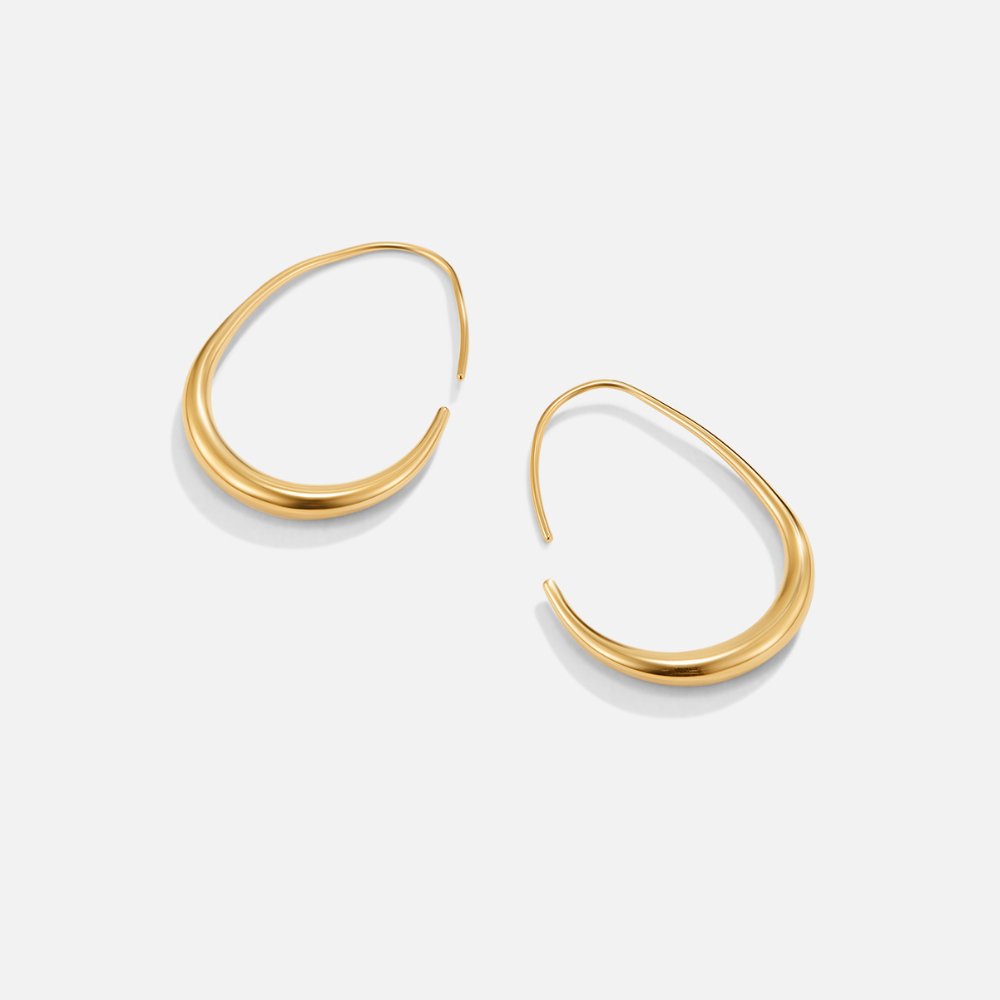 Nica Gold Creolen Ohrringe Alma