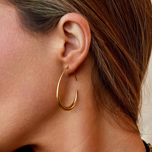 Nica Gold Creolen Ohrringe Alma