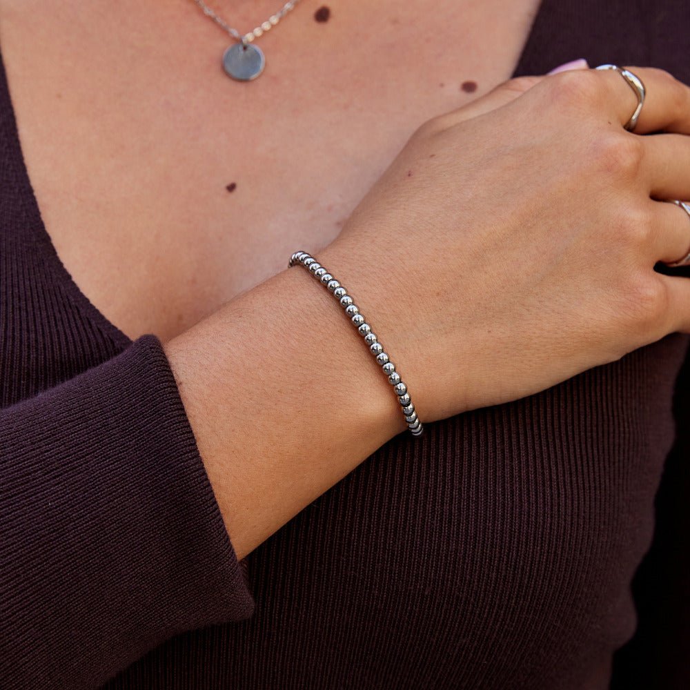 Niloya Perlen Silber Armband Alma