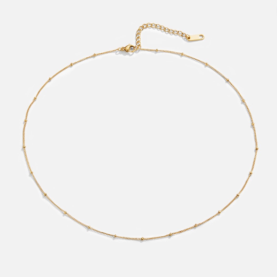Niyah Perlen Gold Ketten Halskette Alma