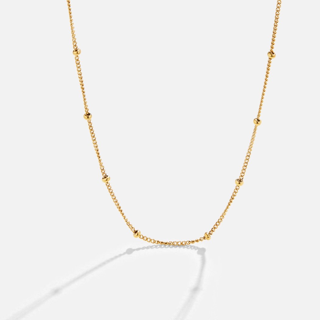 Niyah Perlen Gold Ketten Halskette Alma
