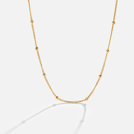 Niyah Perlen Gold Ketten Halskette Alma