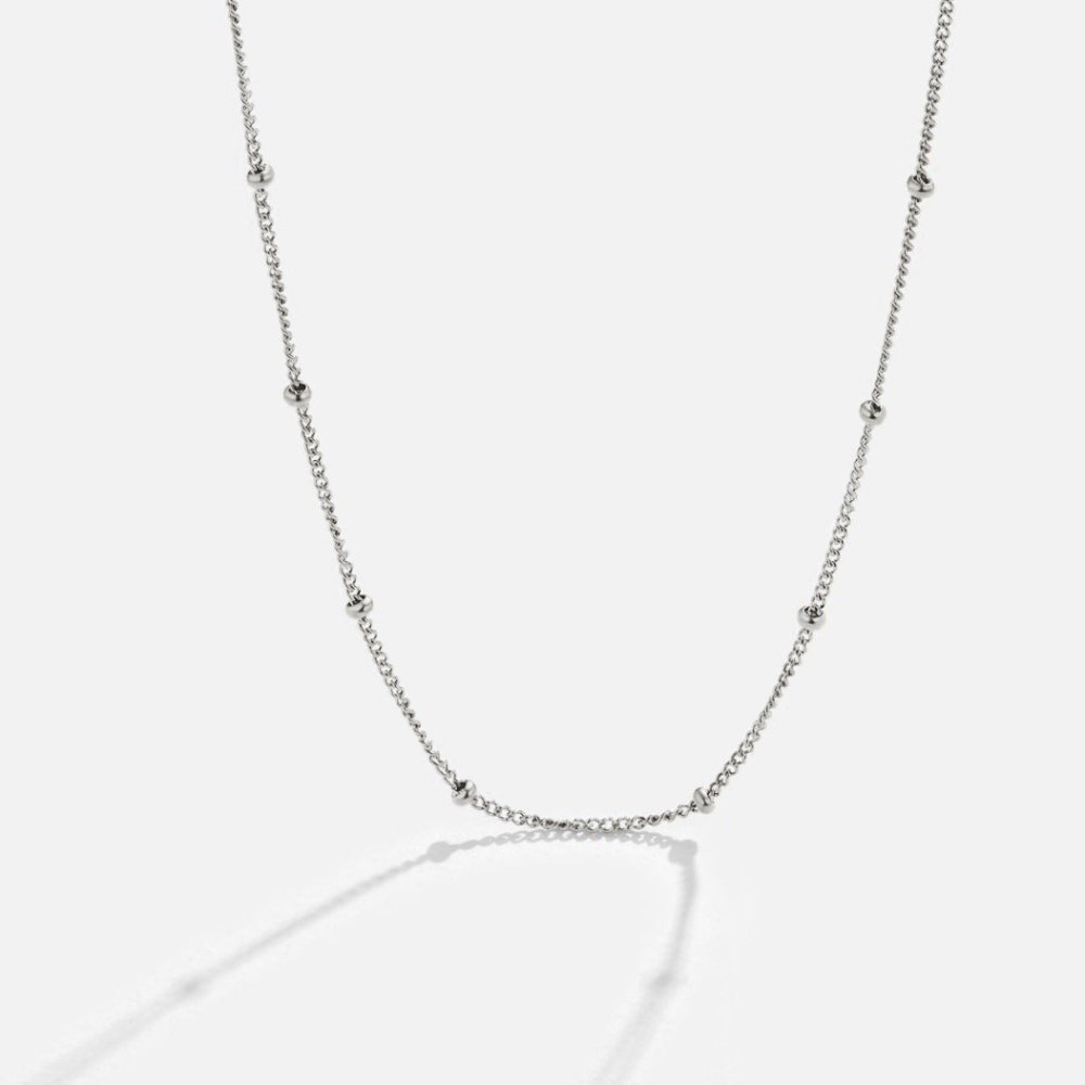 Niyah Perlen Silber Ketten Halskette Alma