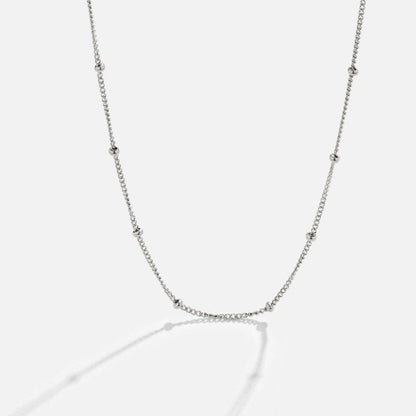 Niyah Perlen Silber Ketten Halskette Alma
