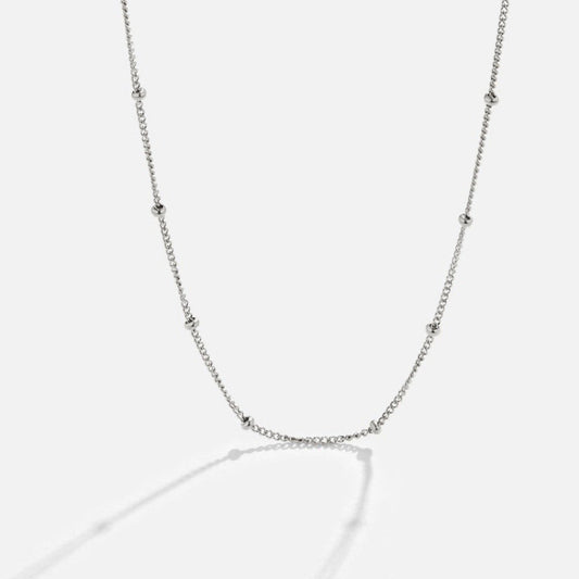 Niyah Perlen Silber Ketten Halskette Alma