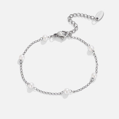 Nura SüßWasserperlen Silber Armband Alma