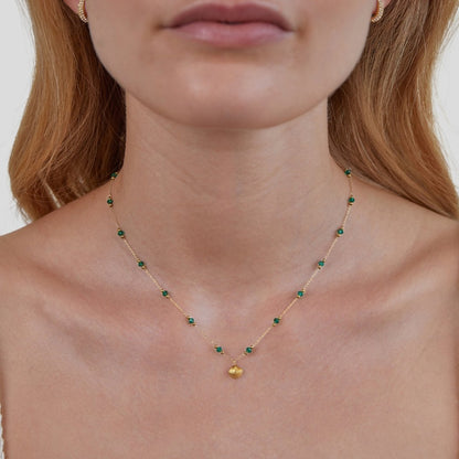 Ocean Lover Shell & Perlenhalskette Set Alma