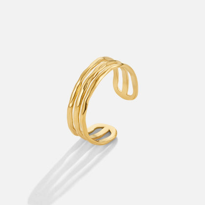 Ohio Mehrlagige Goldring Alma