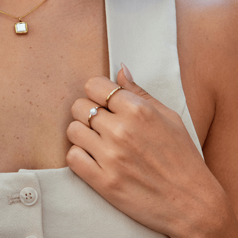Peri Perlen Ring Alma
