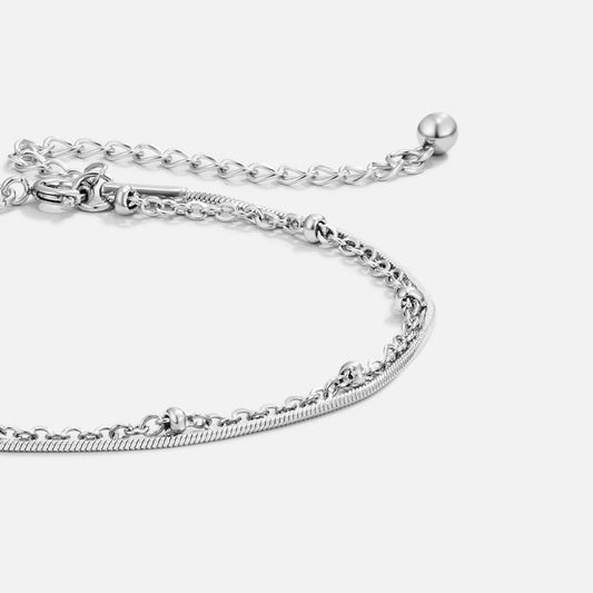 Pia Silber Mehrlagige Armband Alma